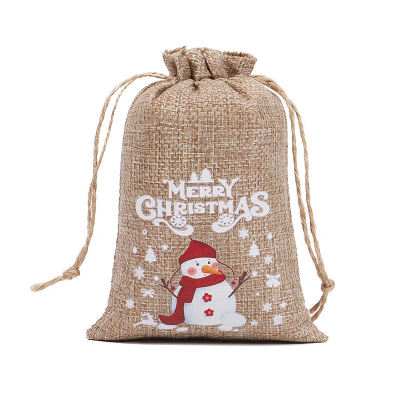 Wholesale Christmas gift bag suit drawstring  bag party
